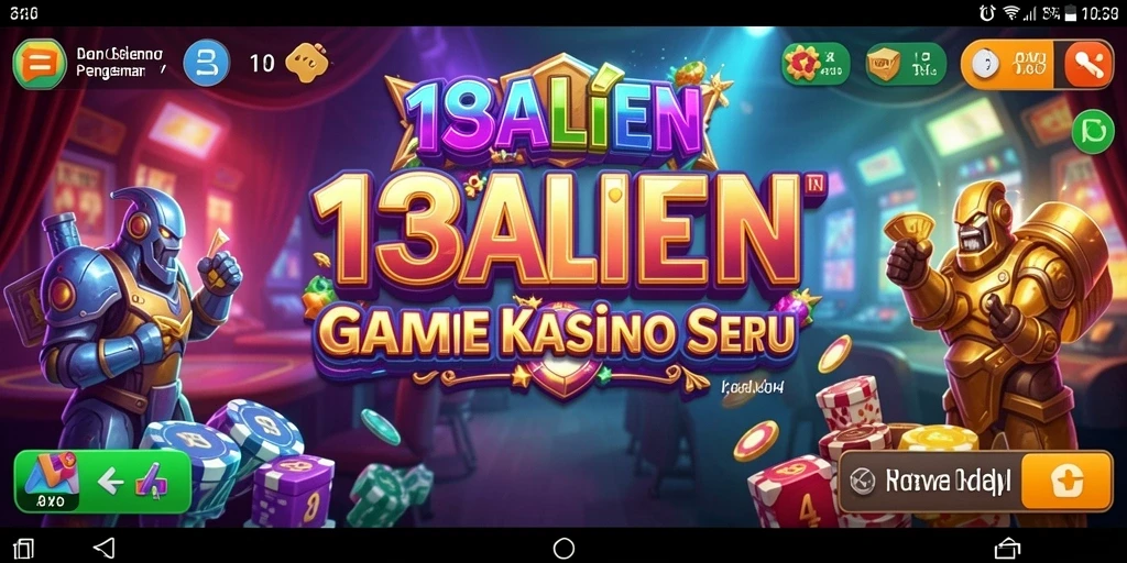 Tampilan gameplay menarik pada aplikasi Kasino 138ALIEN.
