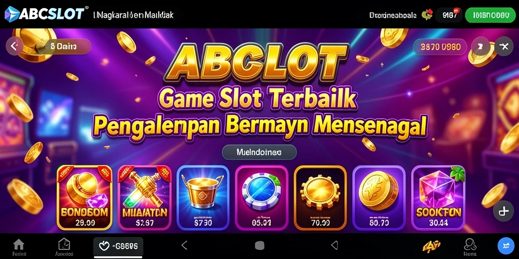 Screenshot gameplay ABCSLOT dengan grafis Slot yang memukau.