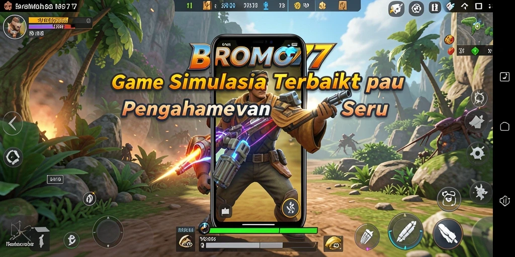 Tampilan bermain BROMO77 yang menarik dan mendalam dalam simulasi.