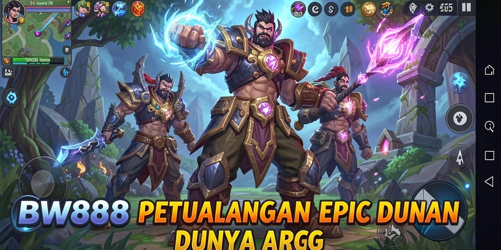 Screenshot gameplay BW888 menampilkan aksi seru dalam dunia ARPG.