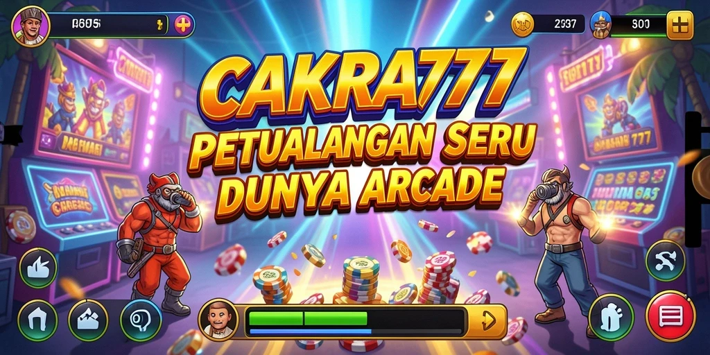 Gameplay seru CAKRA777 menampilkan tantangan mendebarkan di dunia Arcade.