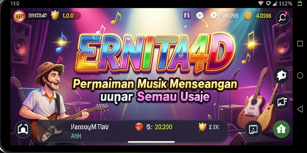Tampilan gameplay ERNITA4D yang interaktif dan menarik.