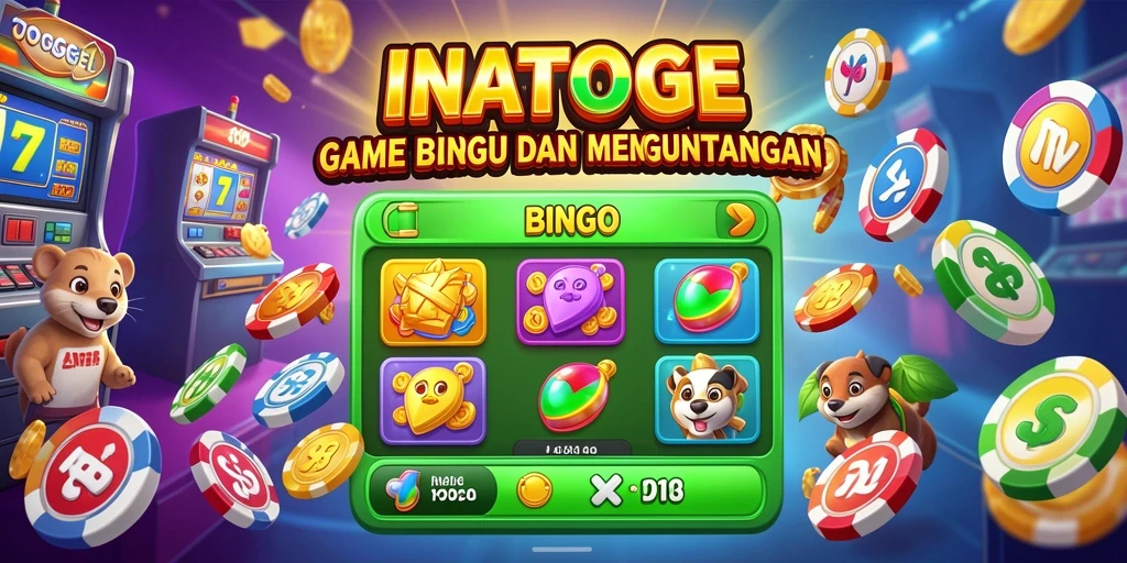Tampilan gameplay bingo yang menarik di INATOGEL.