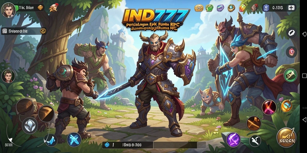 Tangkapan layar gameplay IND777 menampilkan pertarungan seru dan grafis yang menawan.