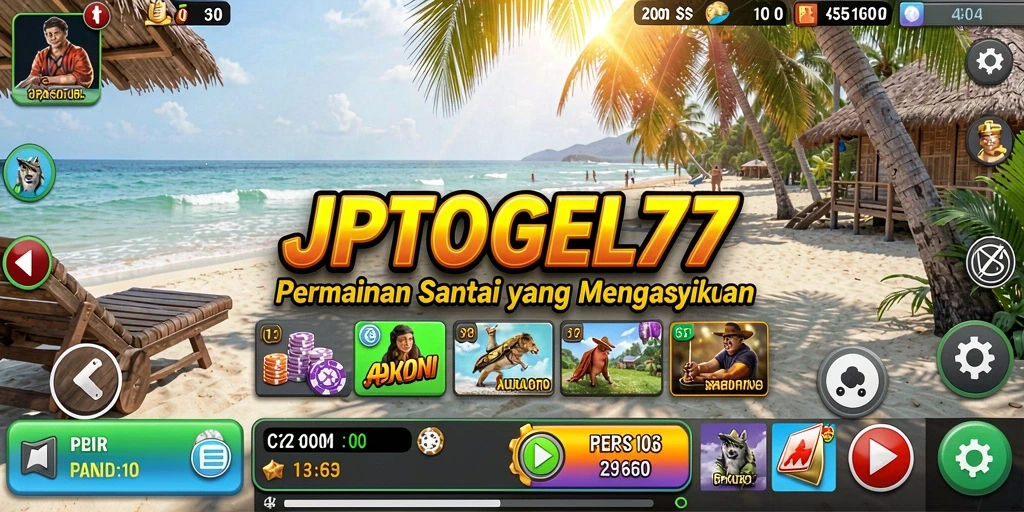 Tampilan gameplay JPTOGEL77 yang seru dan menghibur.