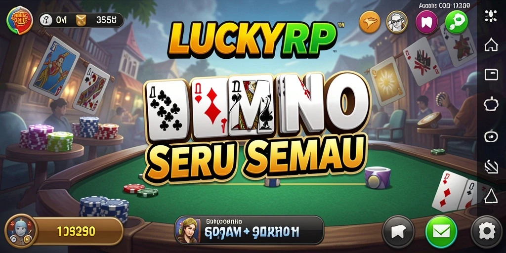 Tampilan gameplay yang seru dan penuh tantangan di LUCKYRP.