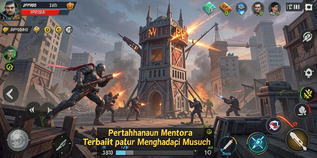 Gameplay seru PPV88 dalam Tower Defense dengan strategi menara yang mendebarkan.