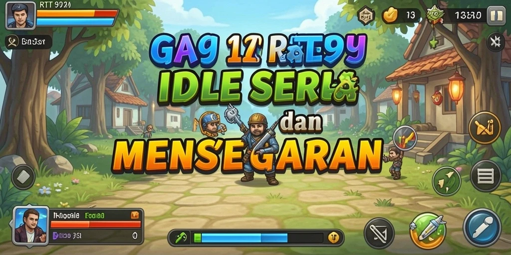Screenshot utama RT99 menampilkan karakter dan gameplay aktif yang mengasyikkan.