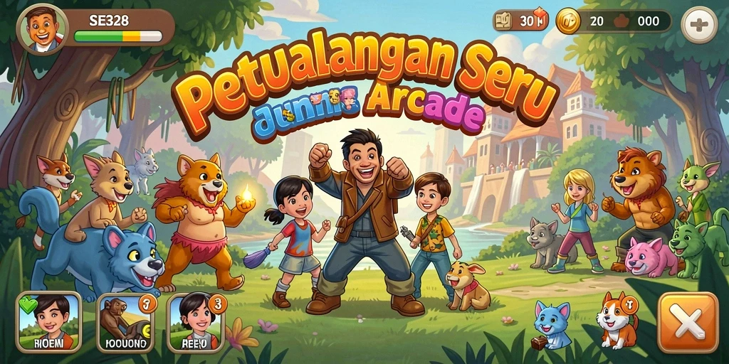 Tampilan seru gameplay SE328 yang penuh aksi dan tantangan.