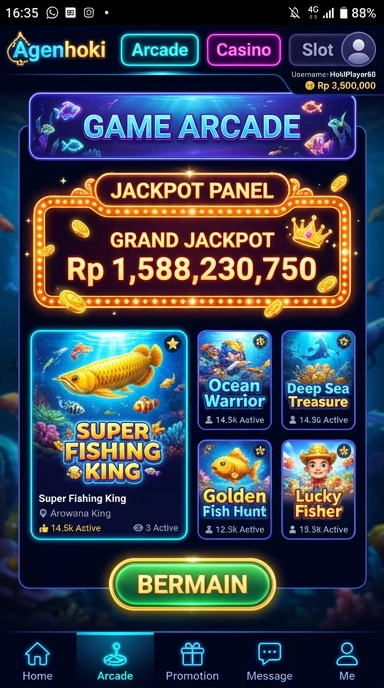 Tampilan antarmuka aplikasi agenhoki yang sederhana dan intuitif.